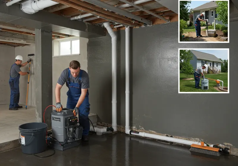 Basement Waterproofing and Flood Prevention process in Carterville, MO